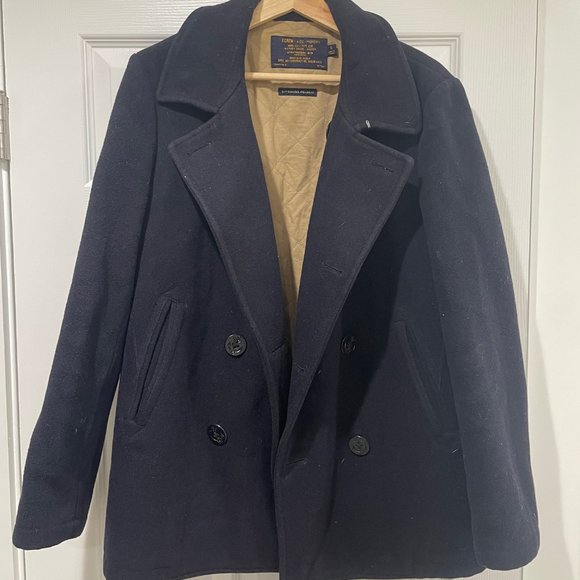 J Crew Peacoat Size Small like new - Picture 1 of 5